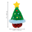 KONG Holiday Crackles Christmas Tree Green