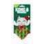 KONG Holiday Crackles Santa Kitty Argyle