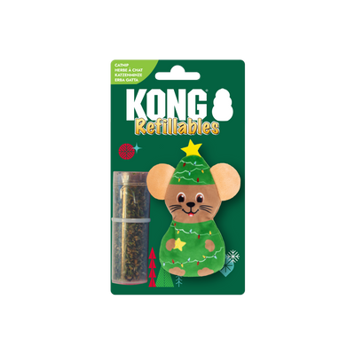 KONG Holiday Refillables Mouse