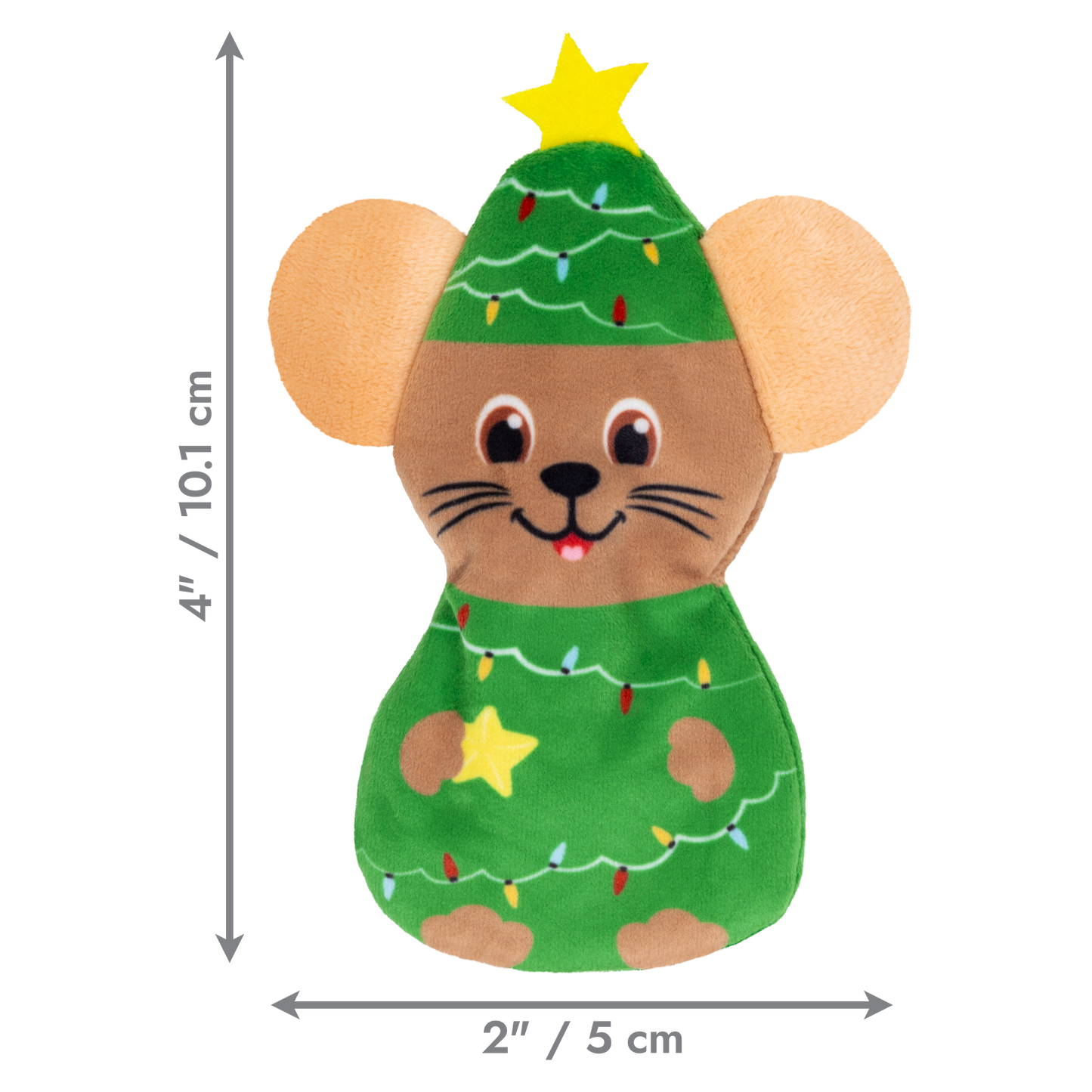 KONG Holiday Refillables Mouse