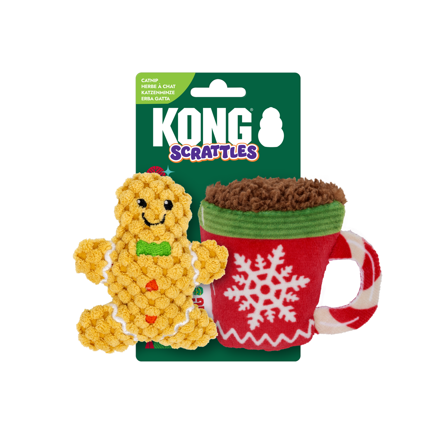 KONG Holiday Scrattles GBC 2 Pack
