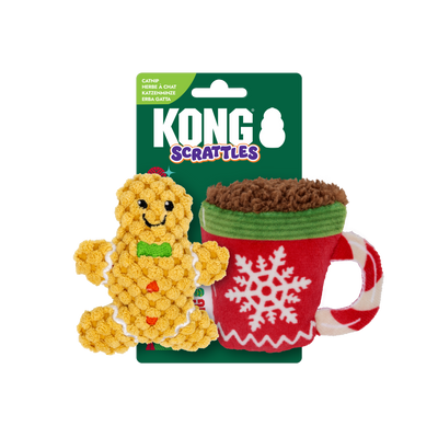 KONG Holiday Scrattles GBC 2 Pack