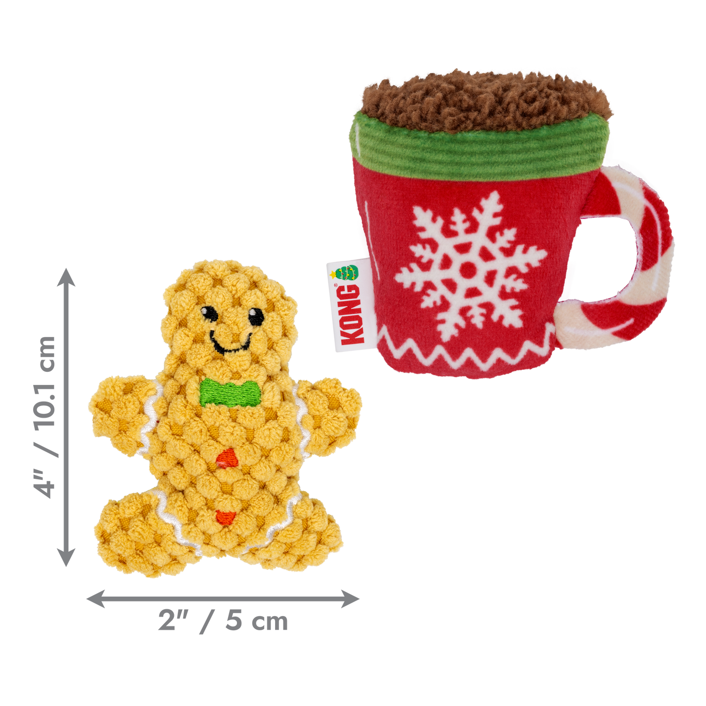 KONG Holiday Scrattles GBC 2 Pack