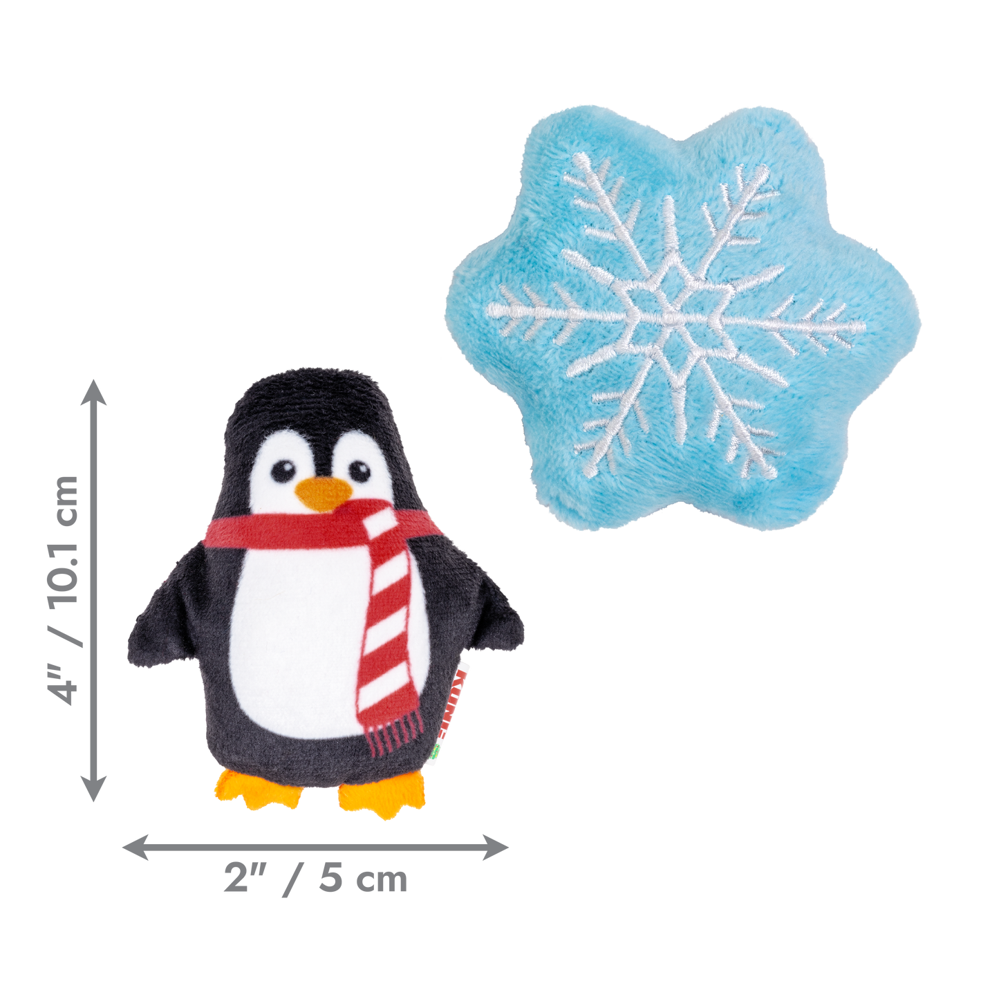 KONG Holiday Scrattles PS 2 Pack