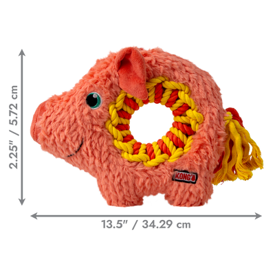 KONG Ringaroos Pig Medium