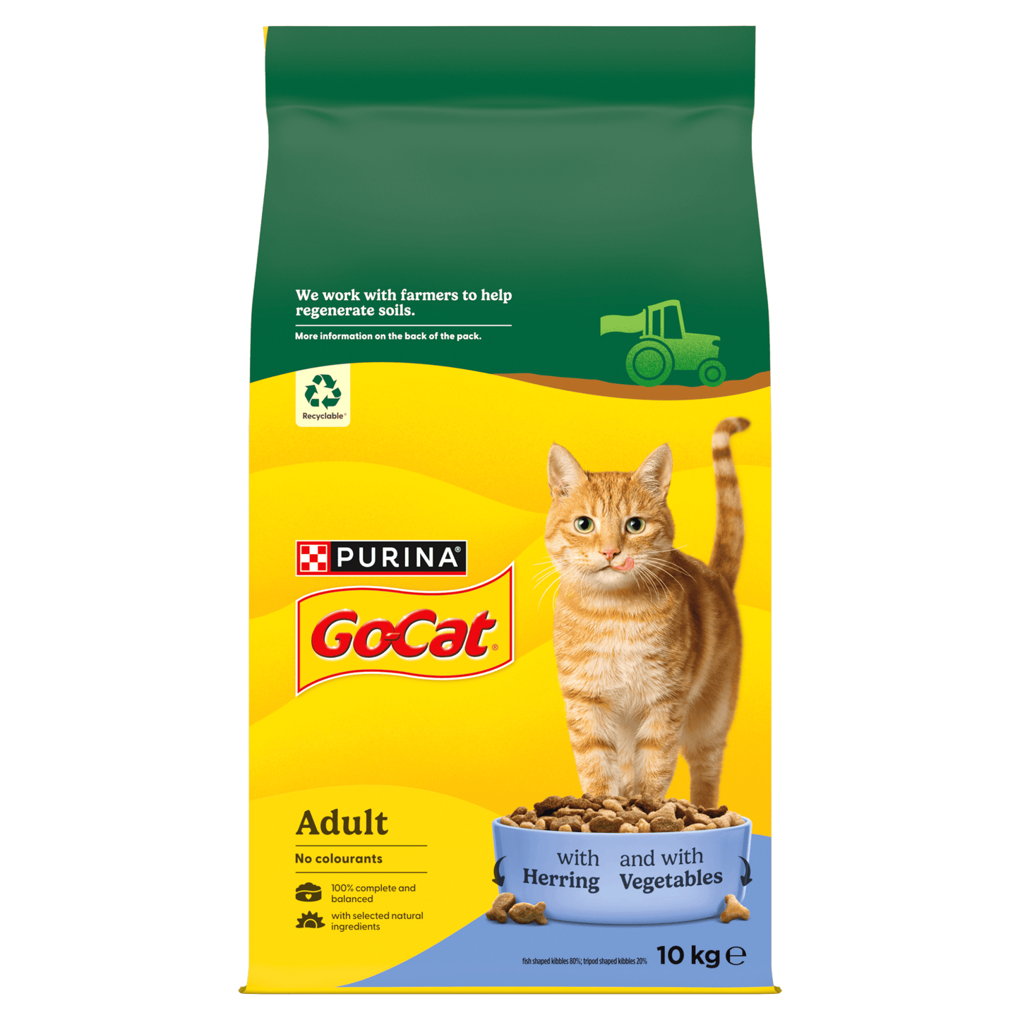 GO-CAT Adult Herring&Vegetable 10kg