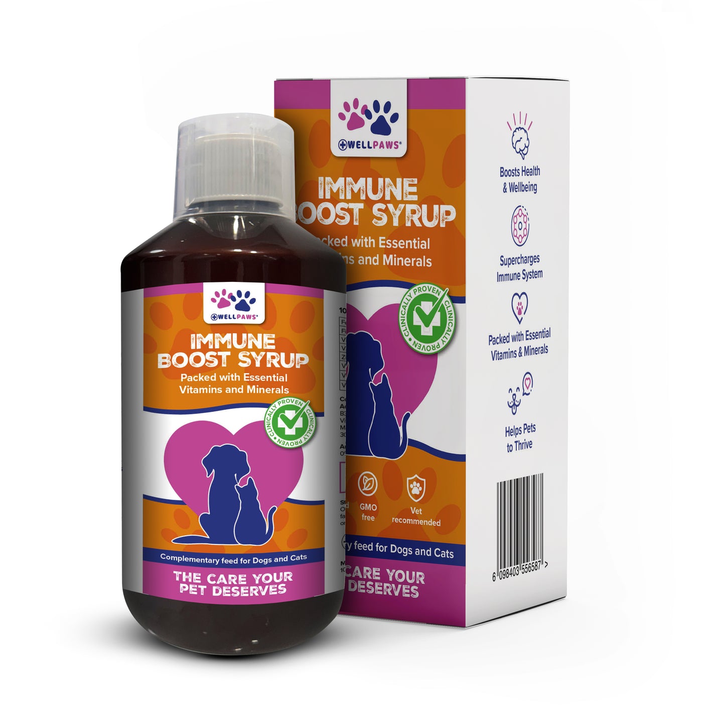 WellPaws Immune Boost Syrup 300ml