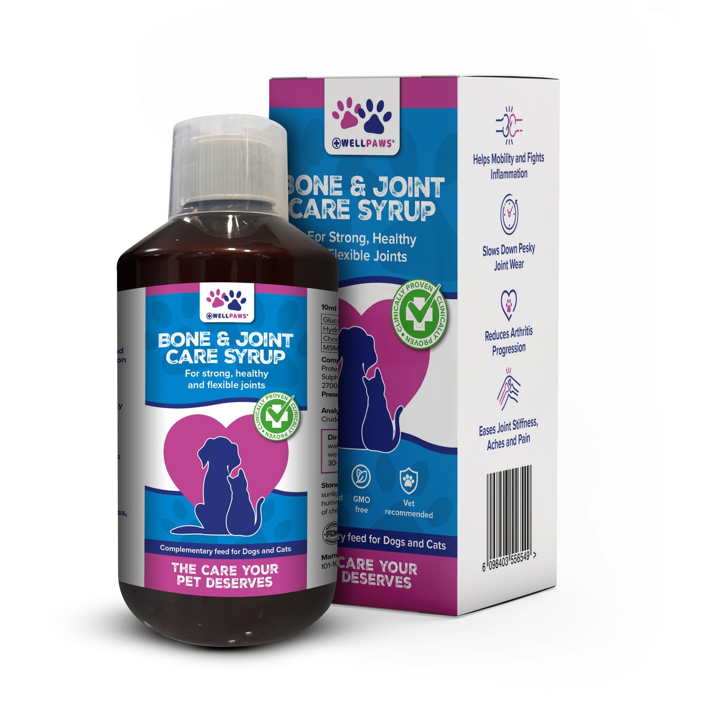 WellPaws Bone & Joint Care Syrup 300ml