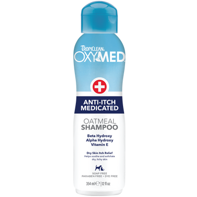 TropiClean OxyMed Anti-Itch Shampoo 355ml