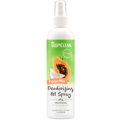TropiClean Deodorising Spray Papaya & Coconut 236ml