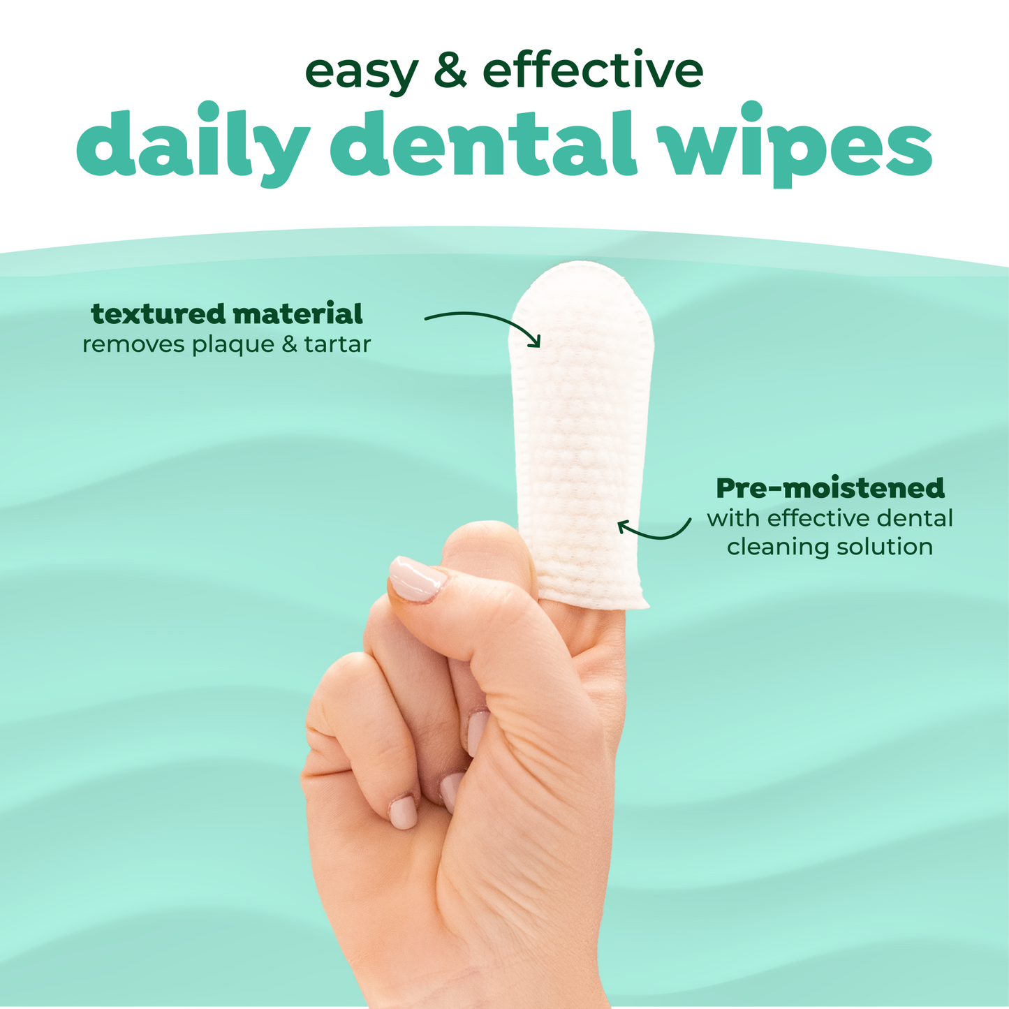 Fresh Breath Dental Finger Wipes