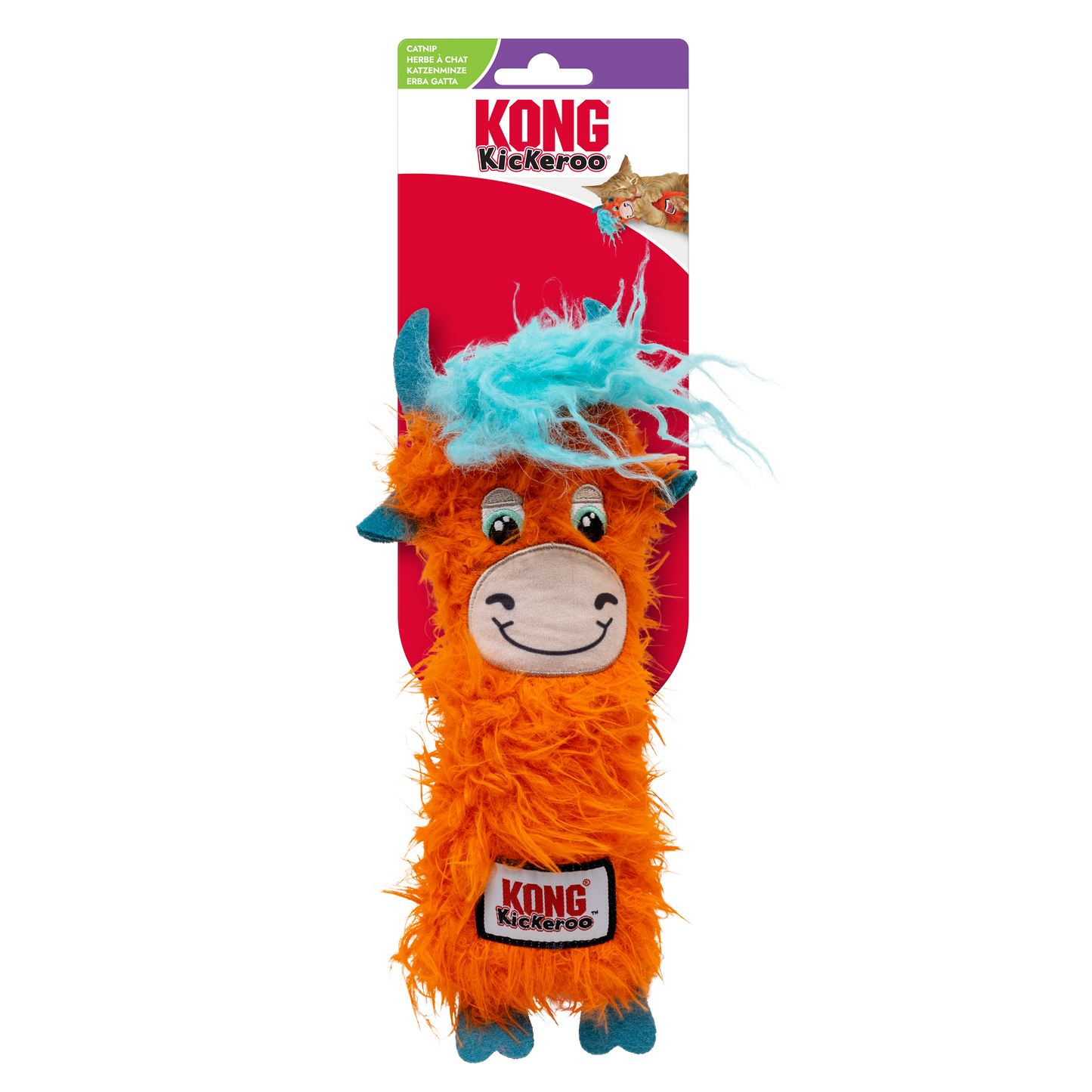 KONG Kickeroo Highland Cow Assorted