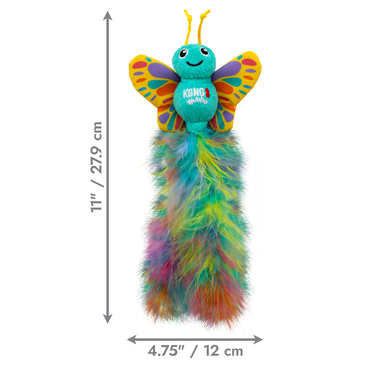KONG Cat Wubba Butterfly