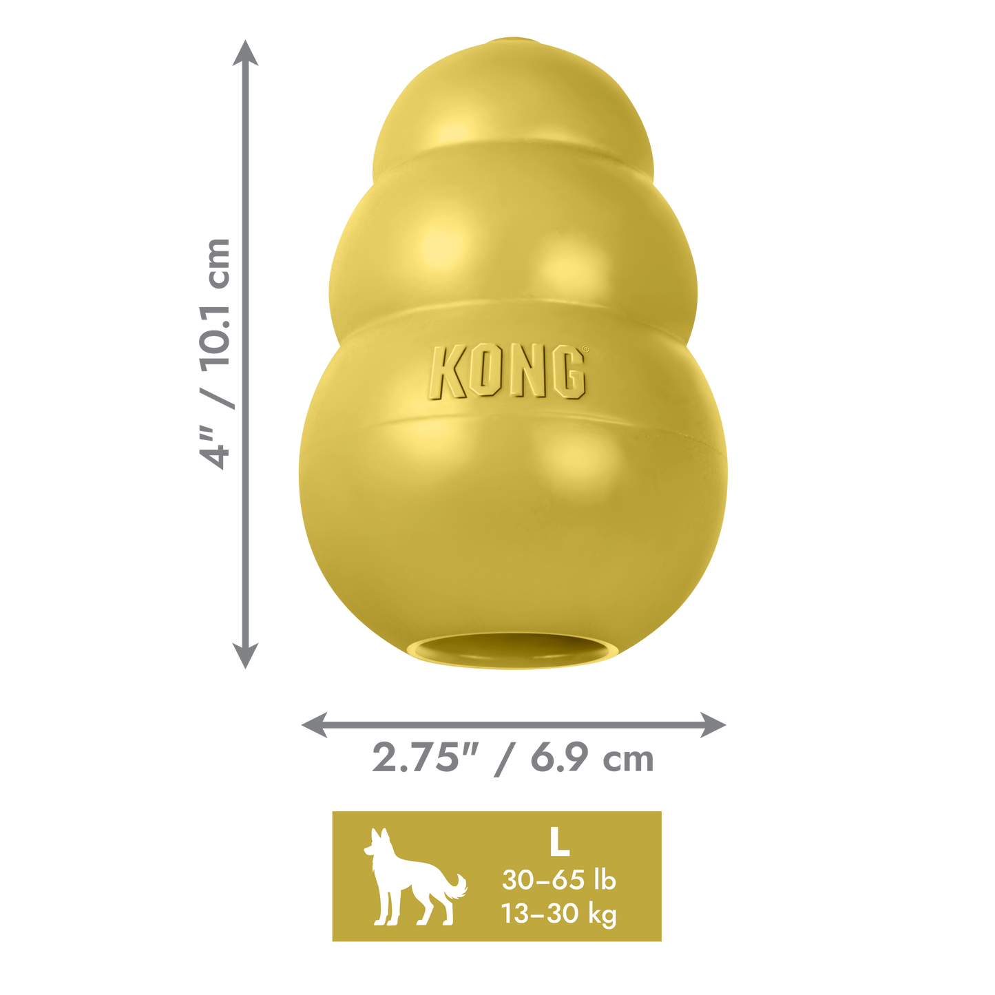 KONG Classic Gold Large