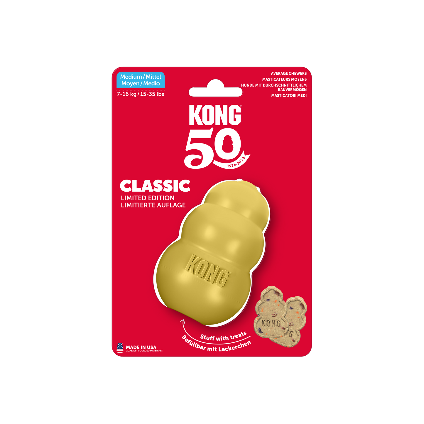 KONG Classic Gold Medium