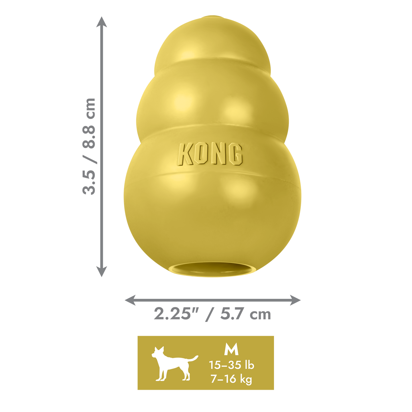 KONG Classic Gold Medium