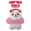 KONG Valentines Snuzzles Panda Pink Small