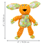 KONG Spring Floppy Knots Bunny Orange Small/Medium