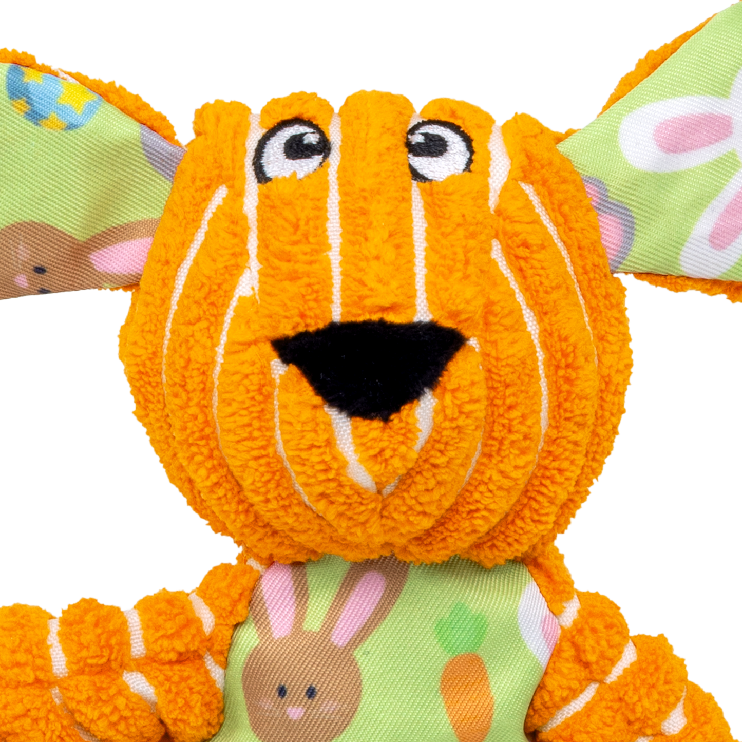 KONG Spring Floppy Knots Bunny Orange Small/Medium