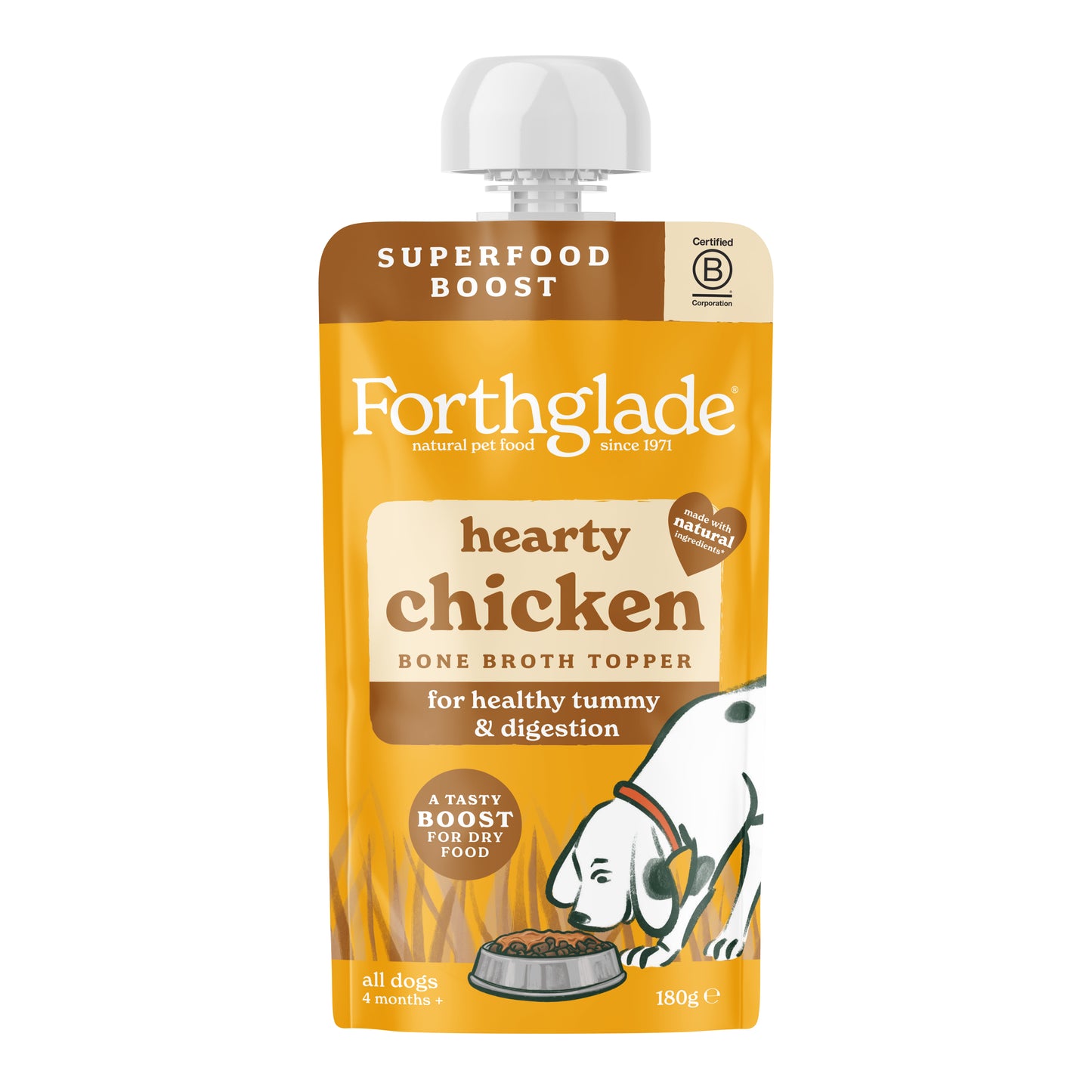 Forthglade Topper - Hearty Chicken 6x180g