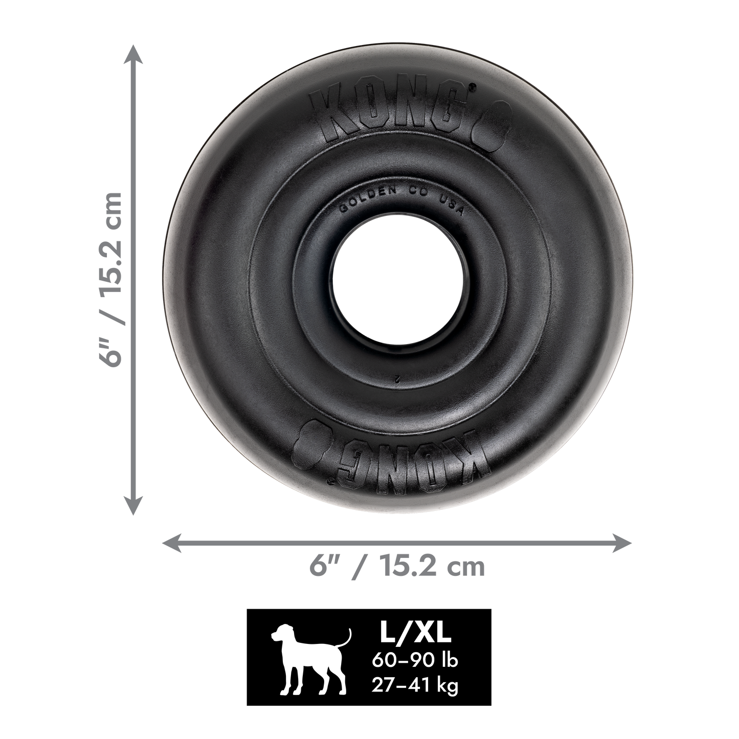 KONG Extreme Donut Lg/XL