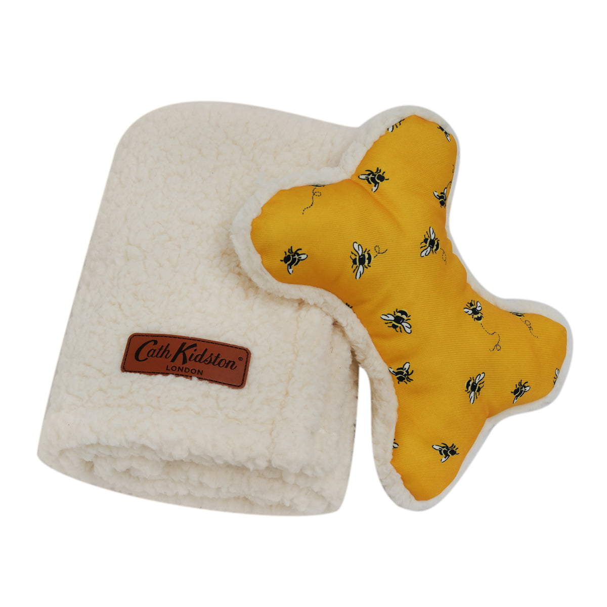 Cath Kidston Bee Print Donut Bed Bundle