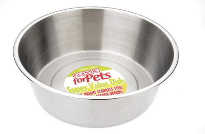 Classic Super Value S/Steel Dish 9500ml (360mm Dia)