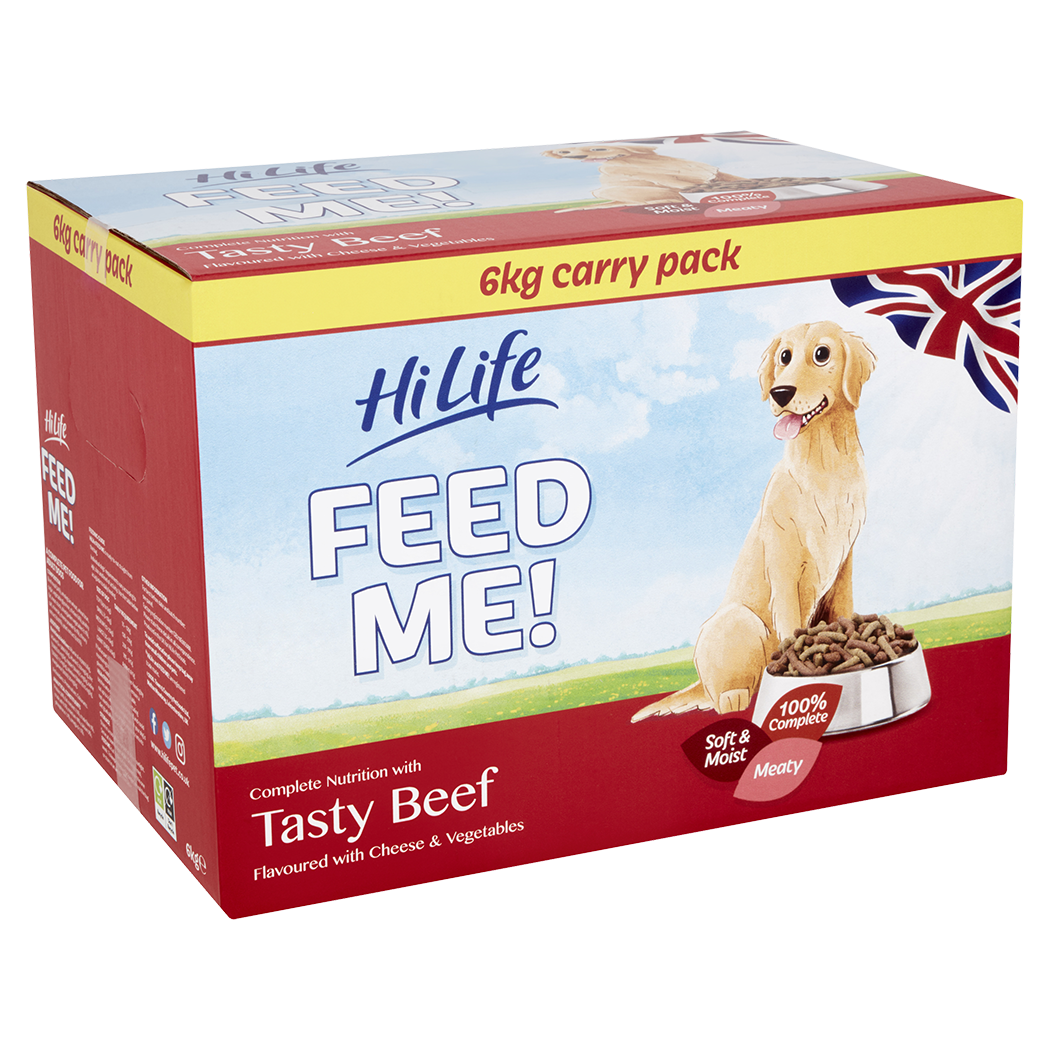 Hilife Complete Moist Mince Dog Beef & Cheese 6kg