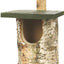 National Trust Birch Log Nest Box Open