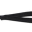Viva Nylon Padded Snap Lead Black 25mm X1.8m