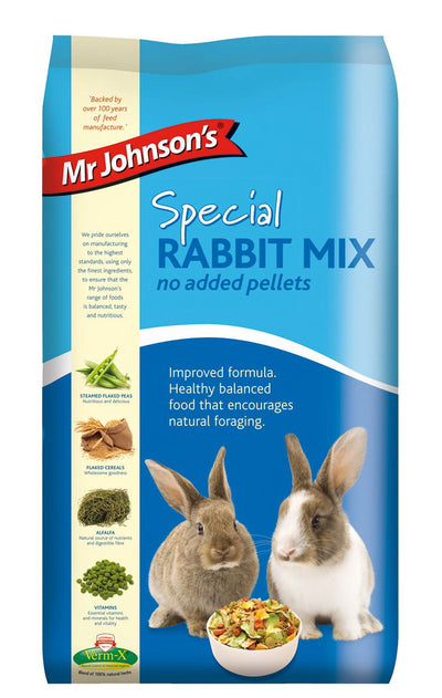 Mr Johnson's Special Rabbit Mix - No Added Pellets 15kg
