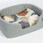Colour Block Silver Lux Slumber Bed Small