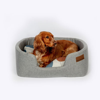 Colour Block Silver Lux Slumber Bed Small