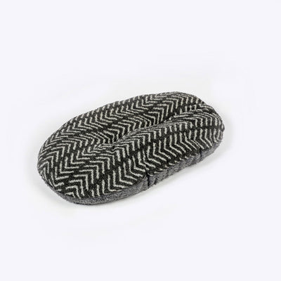 Fleece Charcoal Arrows Quilted Mattress Small (21")