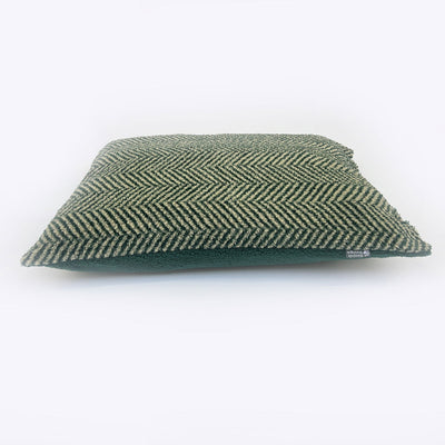 Fleece Green Herringbone Deep Duvet Medium