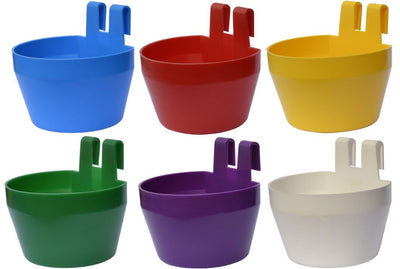 Supa Poultry Cage Cups Various Colours