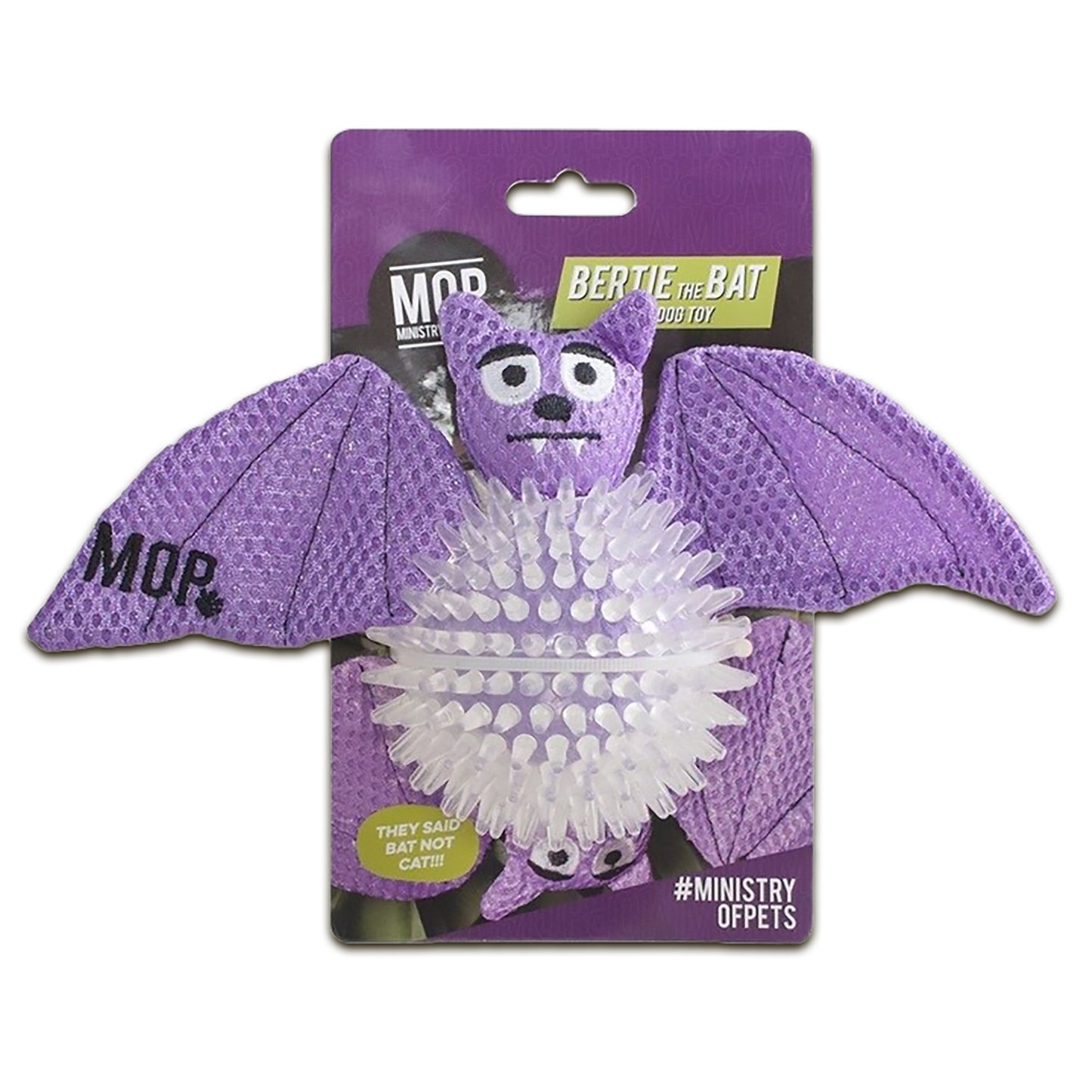 Ministry Of Pets Bertie The Bat 2in1 Toy
