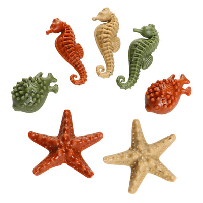 Elkwood Vegetable Sea Creatures + Seaweed Small 7pc 100g