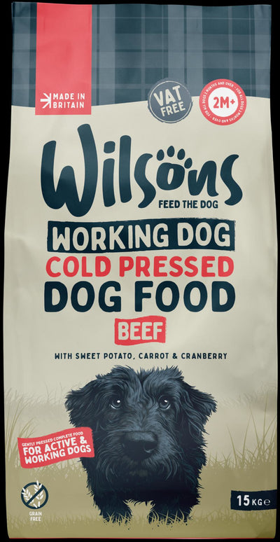 Wilsons Working Dog Beef Dry 15kg