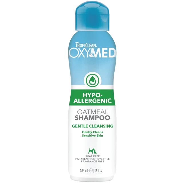 TropiClean OxyMed Hypoallergenic Shampoo for Pets 355ml