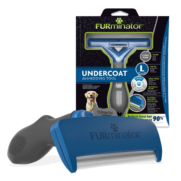 FURminator L Dog Undercoat Tool - Long Hair