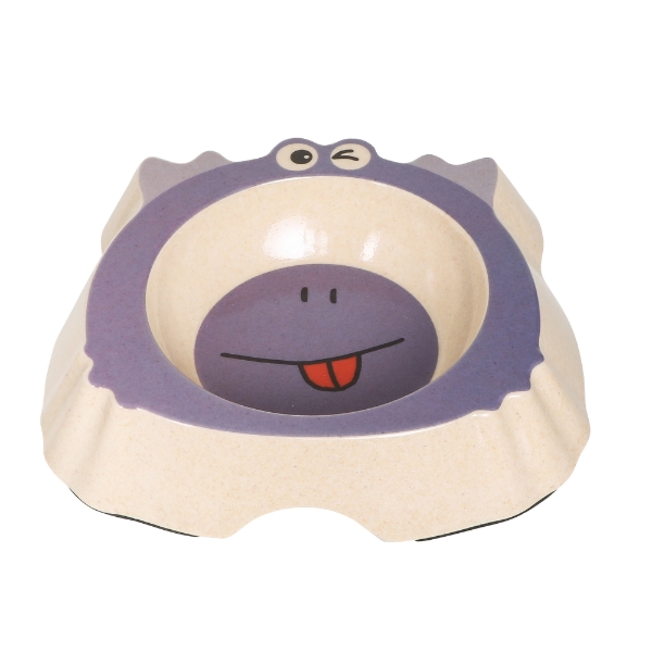 Bamboo Monster Shaped Bowls Purple