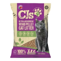 Cj's 30l Wood Cat Litter 30L