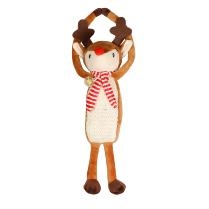 Pet Brands Festive Reindeer Cat Scratcher Door Hanger